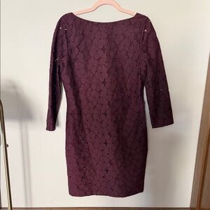 Diane von Furstenberg Sarita flower lace mini dress